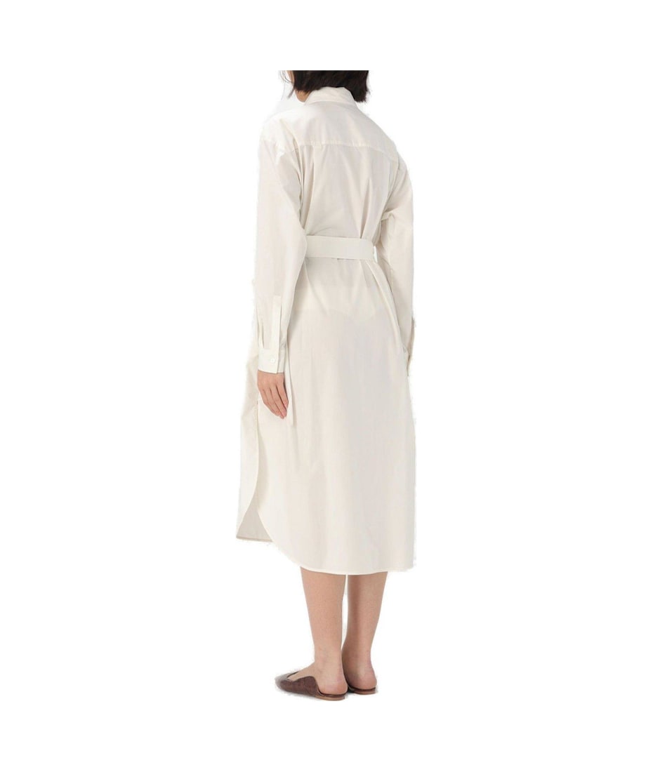ワンピース Woolrich Sand Poplin Dress Woolrich Poplin Shirt Dress | italist