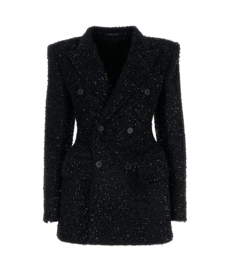 アウターその他 BALENCIAGA Woman Blazer Black 768891TPT24 1000 Balenciaga Pagoda Blazer | italist