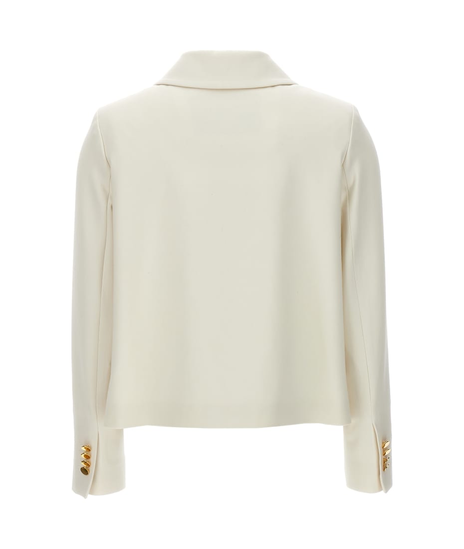 【関税込み】kiton Cropped double-breasted jacket Kiton Cropped Double-breasted Jacket | italist