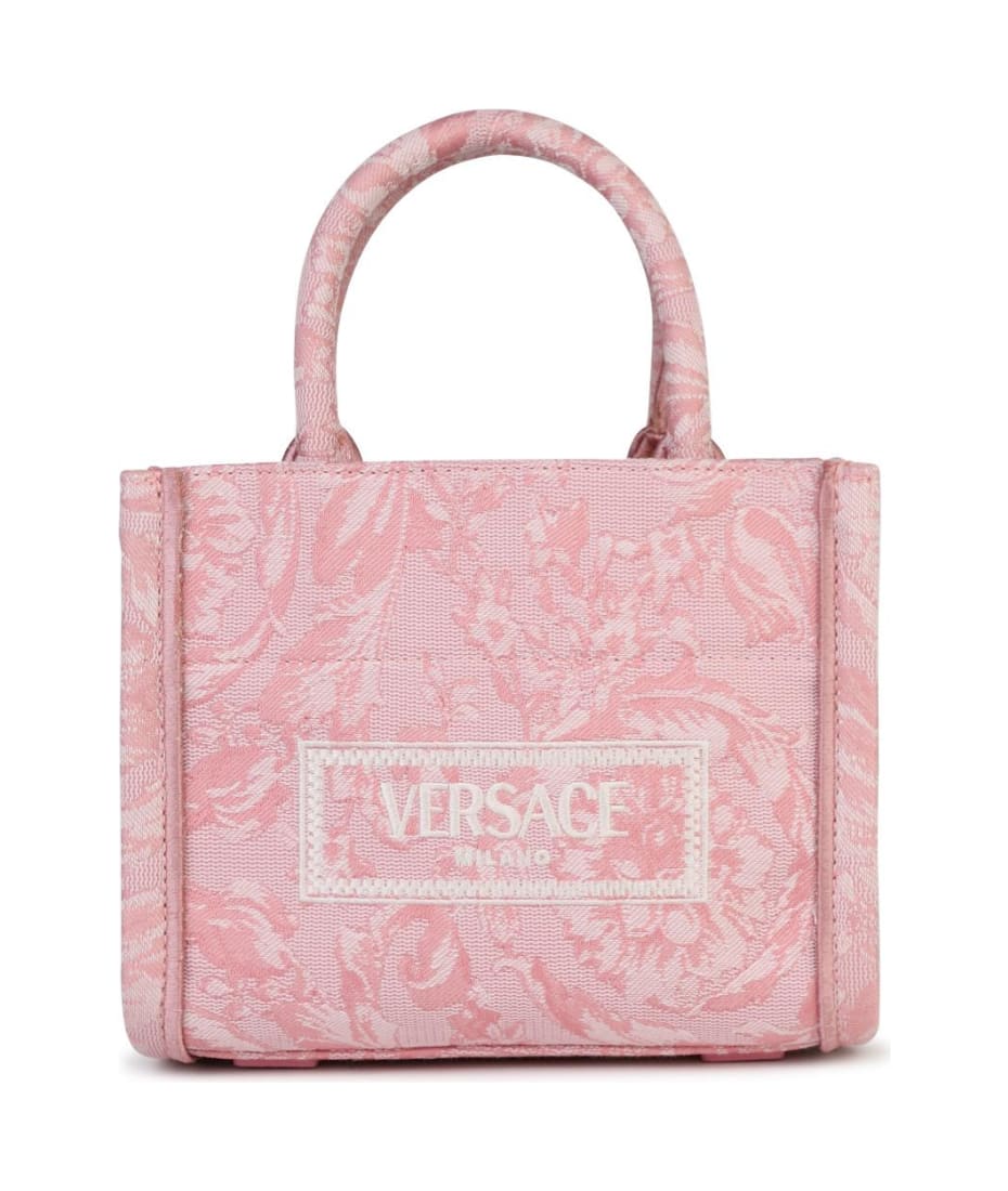 Versace Small 'athena Barocco' Pink Bag | italist