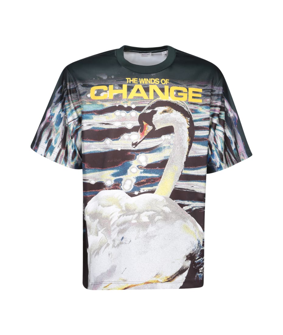 Burberry Swan Print T-shirt | italist