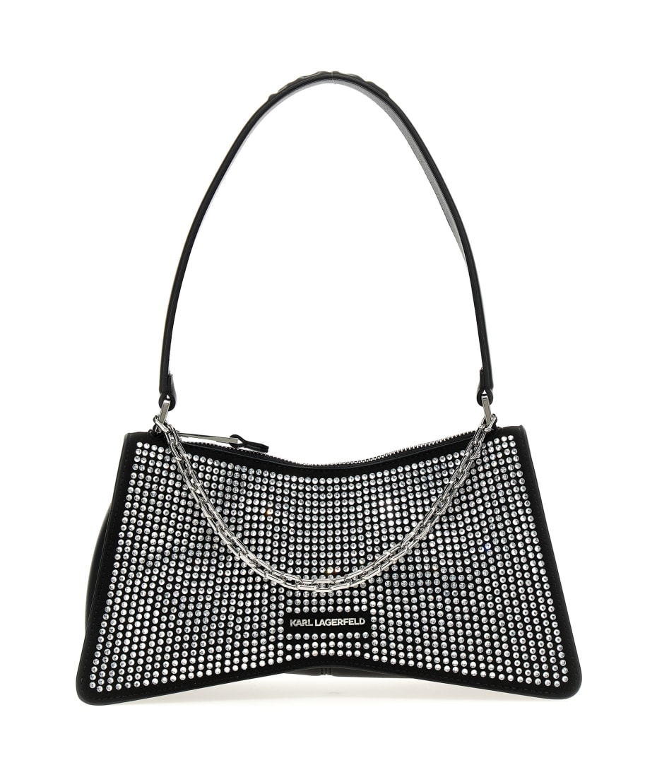 Women's K/IKONIK NYLON CLUTCH by KARL LAGERFELD