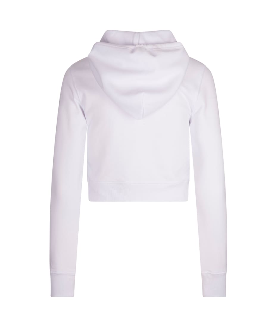 ★DIESEL★ F SLIM OD HOOD WHITE A157140GRAC100 Diesel White F-slimmy-hood-od Hoodie | italist