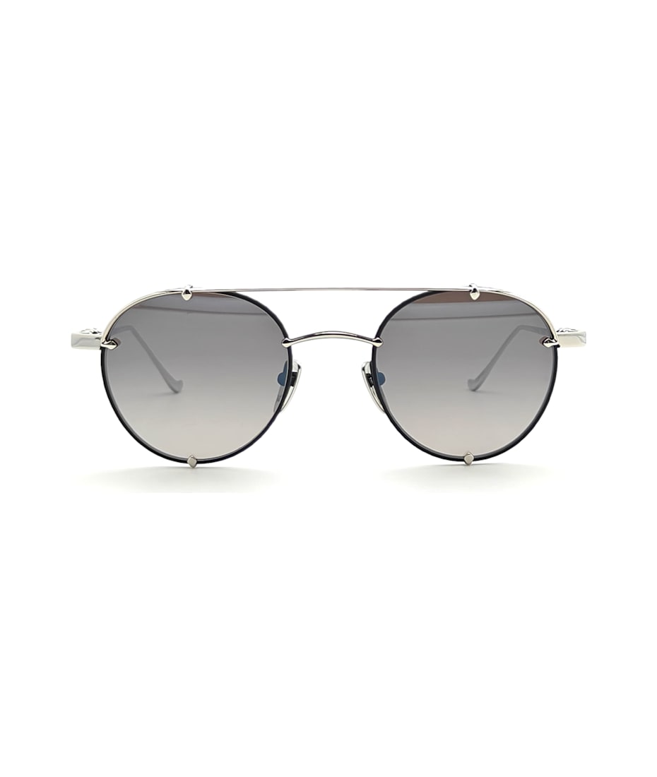 Chrome Hearts Oralgami - Matte Black / Shiny Silver Sunglasses