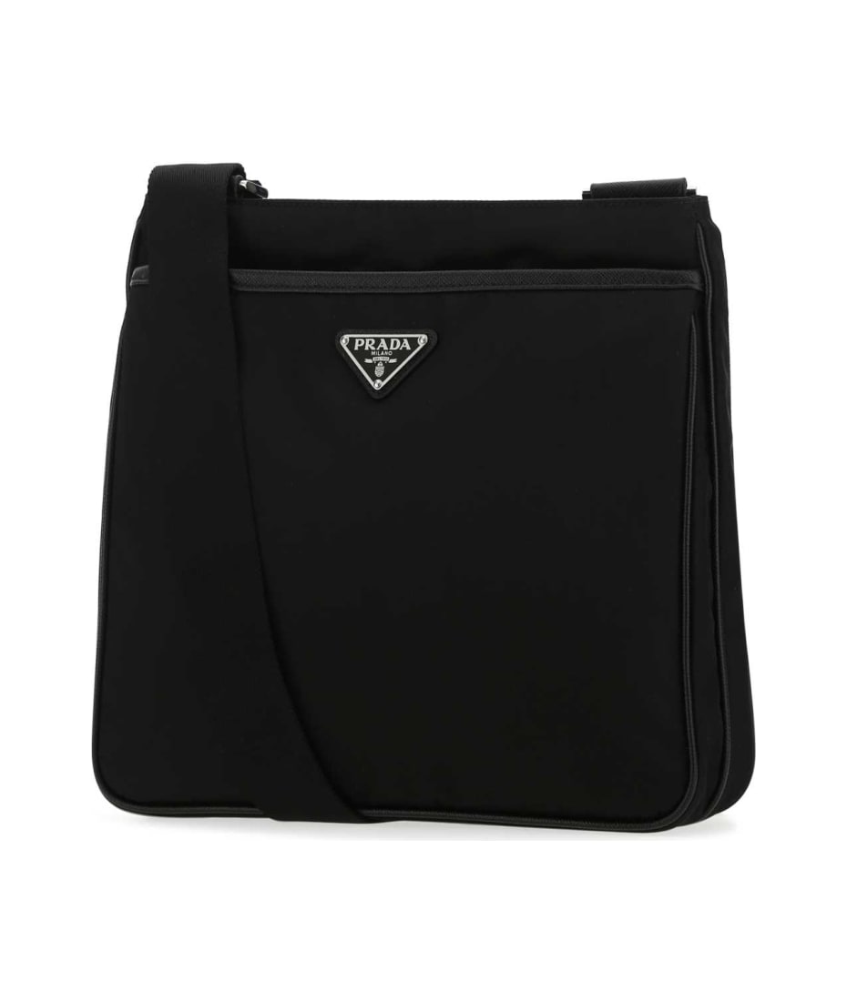 ショルダーバッグ PRADA Black Re-Nylon Crossbody Bag Prada Men's Re-Nylon Crossbody Bag | Neiman Marcus