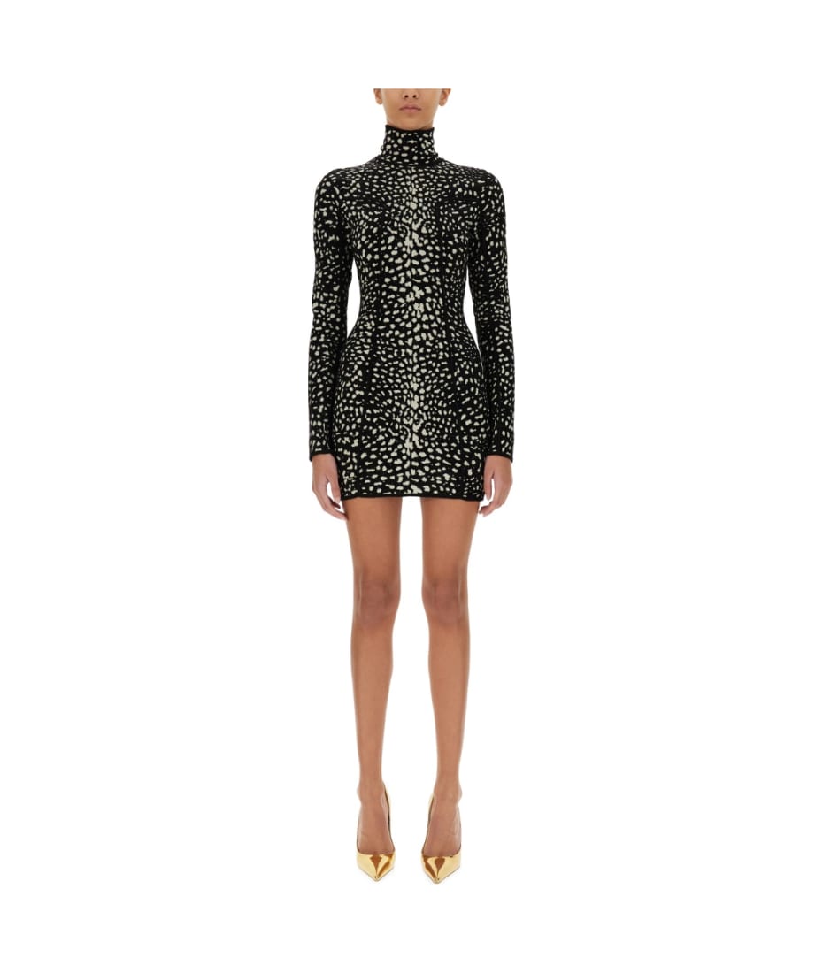 ワンピース Roberto Cavalli FW22 CHEETAH DRESS (PWM108_MI15005051) Roberto Cavalli Cheetah Dress | italist