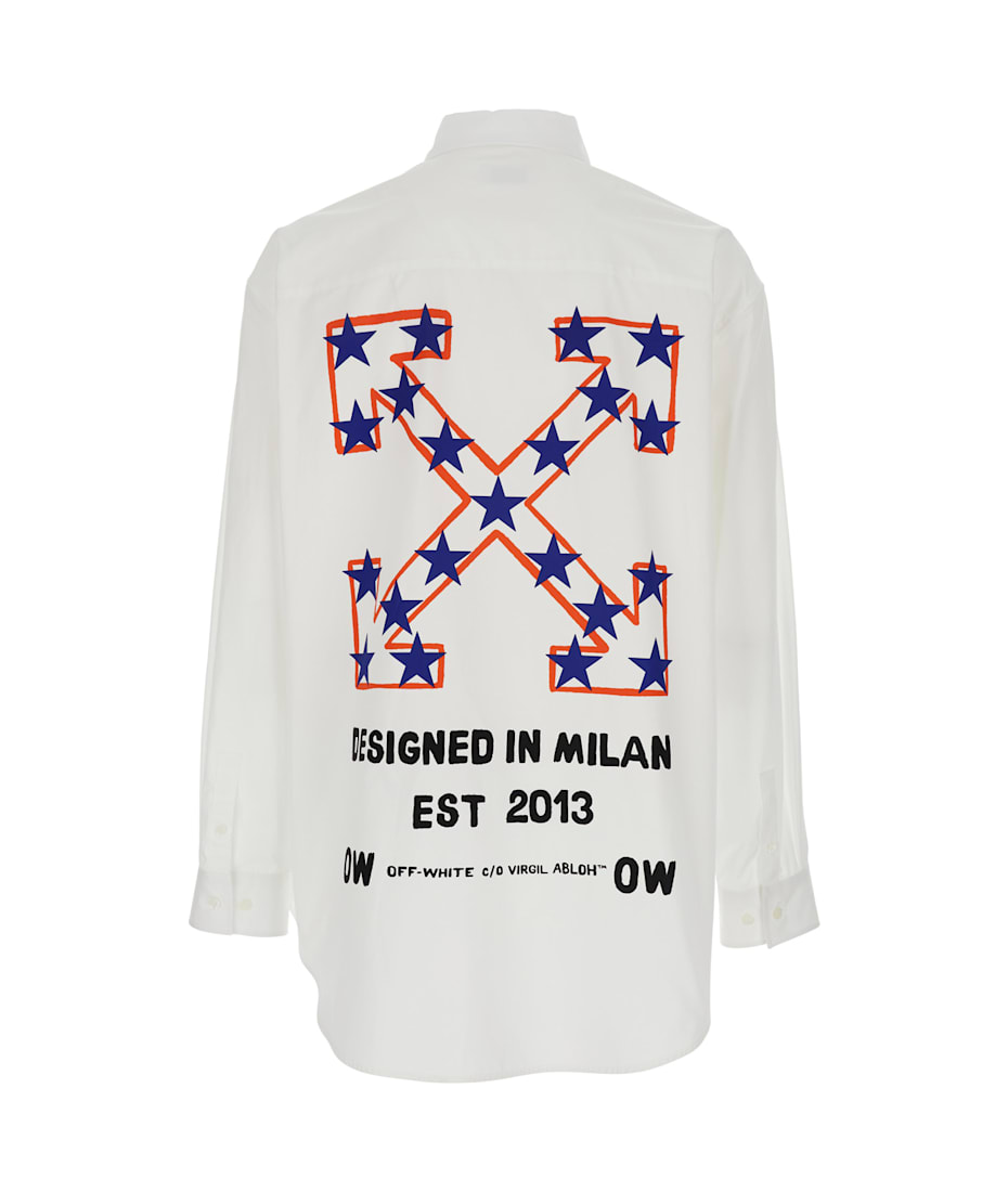 Off-White お洒落 Starry Arrow Tシャツ Off-White Vibe Arrow Tシャツ | ホワイト | FARFETCH JP