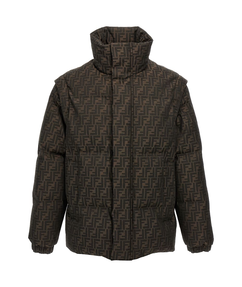 Fendi Ff Down Jacket | italist Fendi Ff Down Jacket | italist