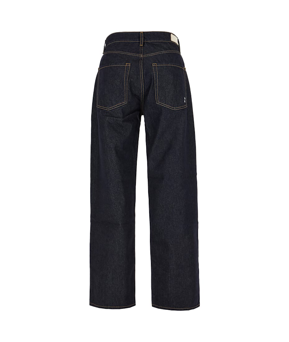 パンツ ICON DENIM Women Straight Pants BEAID8602 Black Icon Denim Bea Wide-leg Jeans | italist