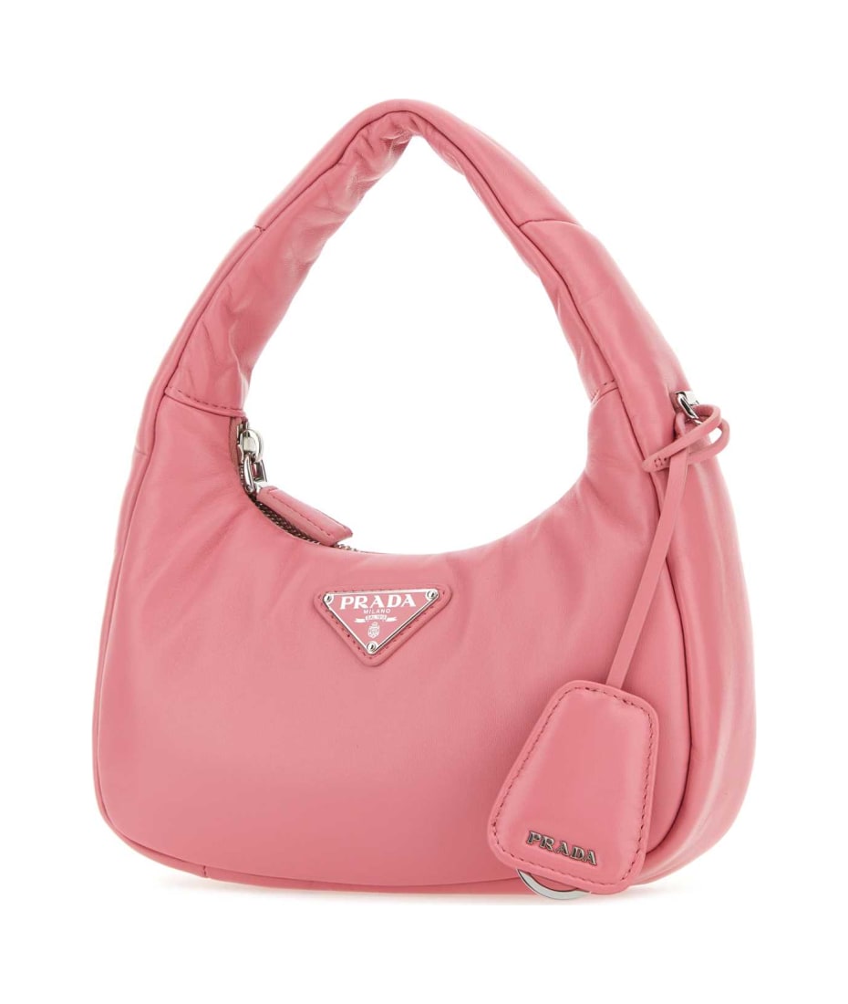 トートバッグ PRADA Pink Nappa Leather Mini Prada Soft Handbag Pink Nappa Leather Mini Prada Soft Handbag | italist, ALWAYS