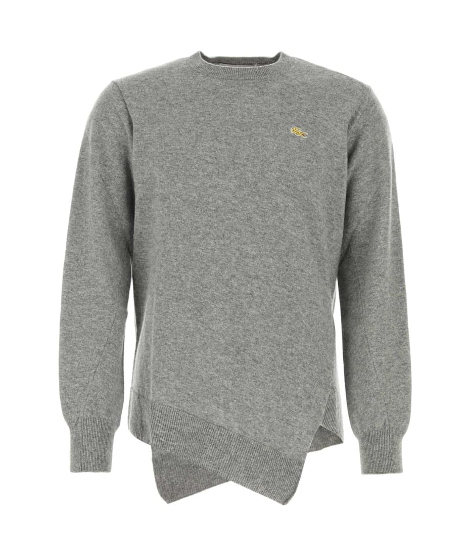 Sweatshirt Comme Des GarÃ§ons Play Gris Sweater Comme Des
