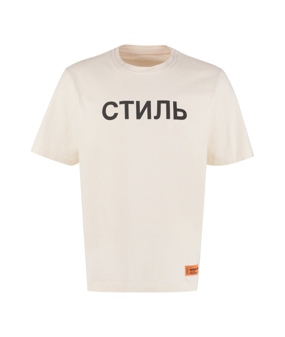 HERON PRESTON Cotton T-shirt | italist