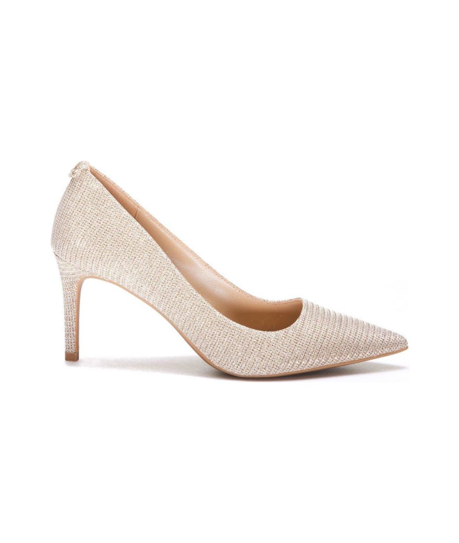 MICHAEL Michael Kors Metallic Finished Alina Flex Pumps italist ALWAYS LIKE A SALE