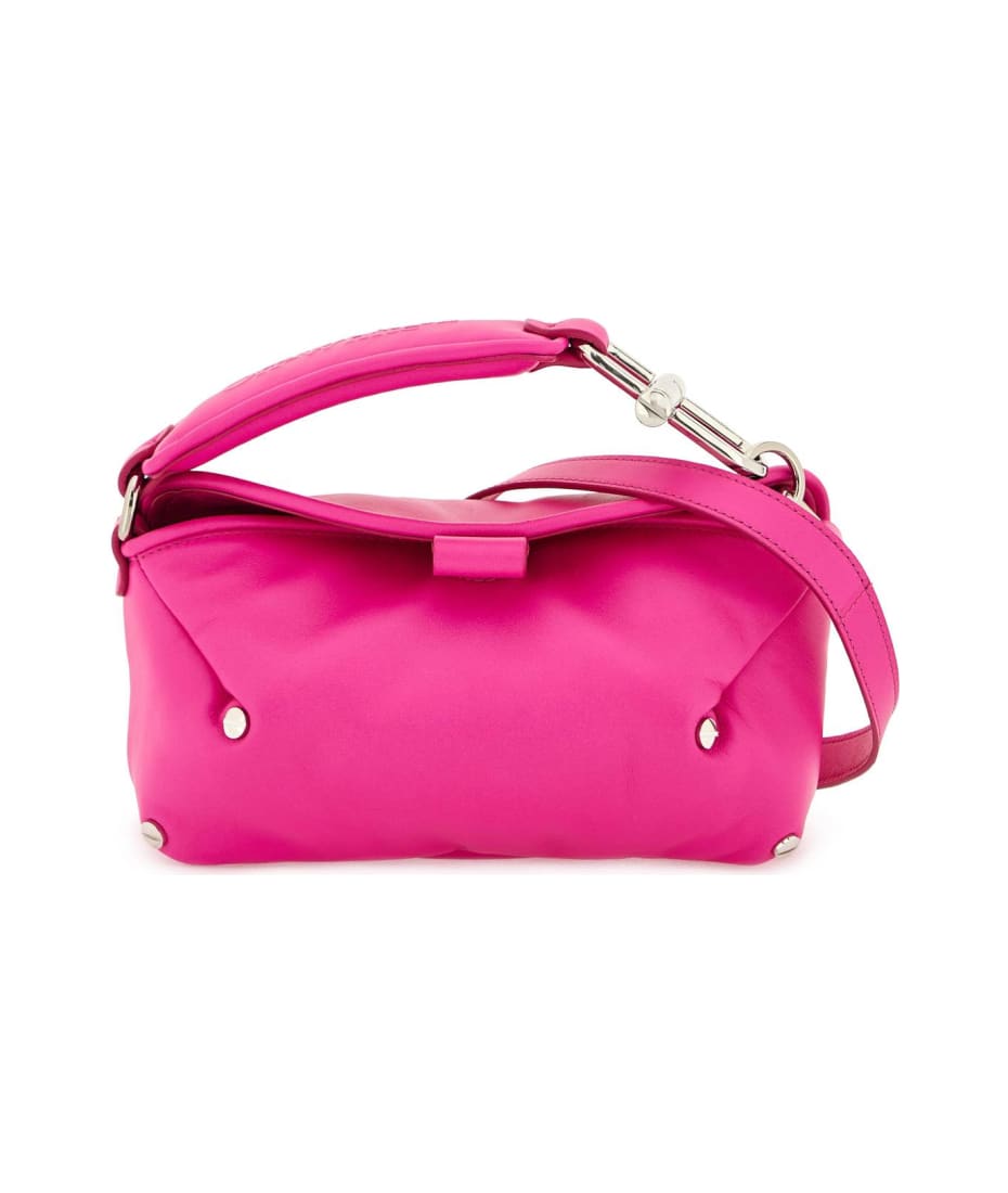 BDIEGO Pink Neon Handbag With Crossbody Strap