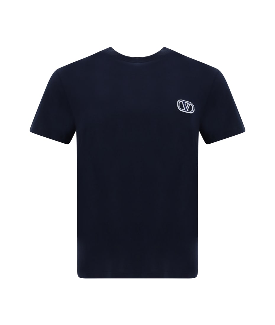 Valentino V Logo Cotton T-shirt | italist