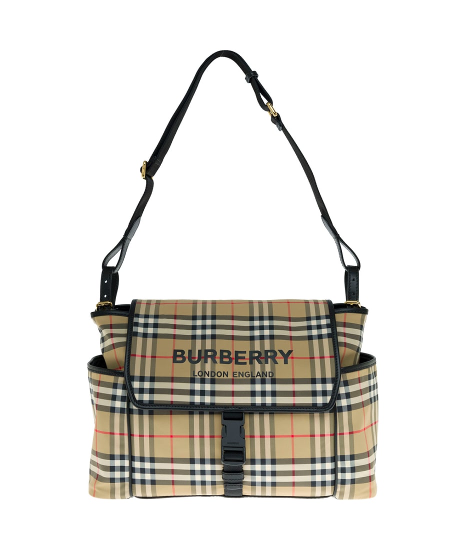Burberry Flap Diaper Bag | italist