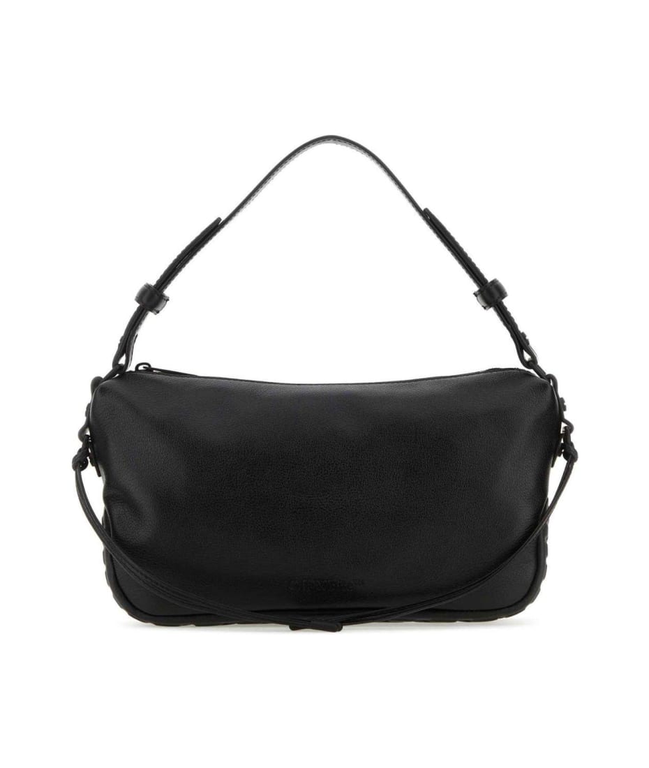 ショルダーバッグ OFF-WHITE BLACK LEATHER BIKER TIRE SHOULDER BAG Off-White Biker Tire Shoulder Bag | italist