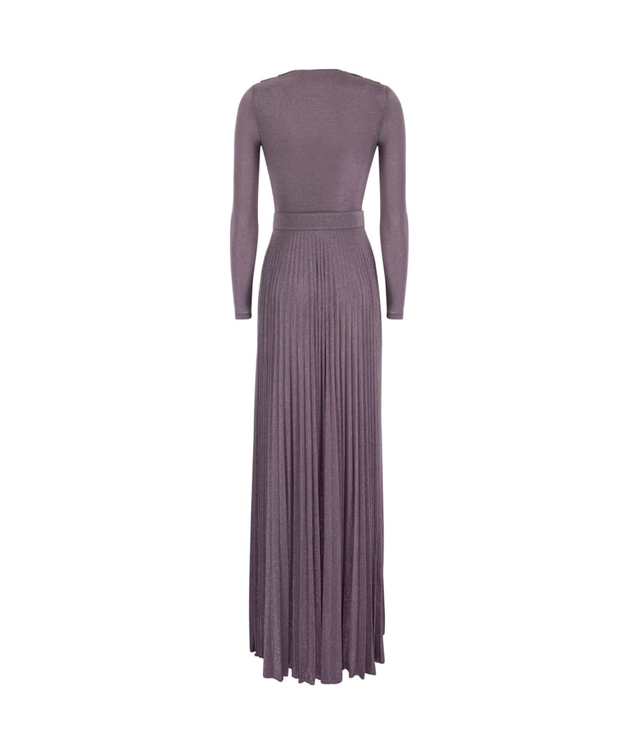 Elisabetta Franchi Red Carpet Dress In Lurex Jersey | italist, ALWAYS LIKE  A SALE
