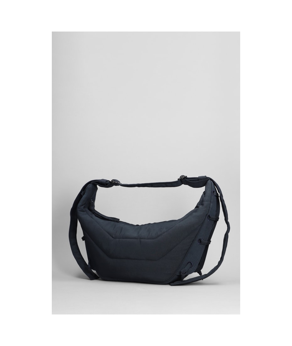 Lemaire Small Soft Game Shoulder Bag In Blue Nylon | italist