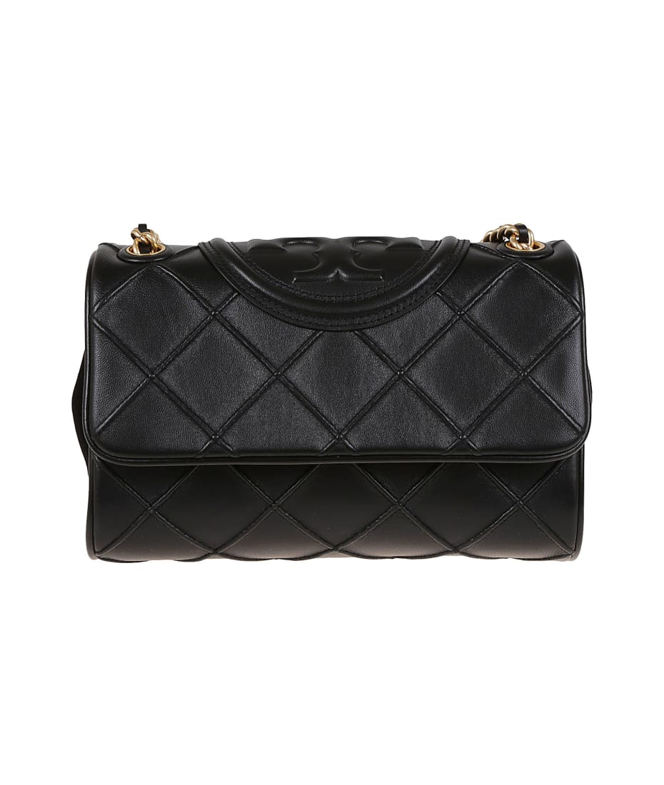 Tory burch fleming online chevron camera bag stores