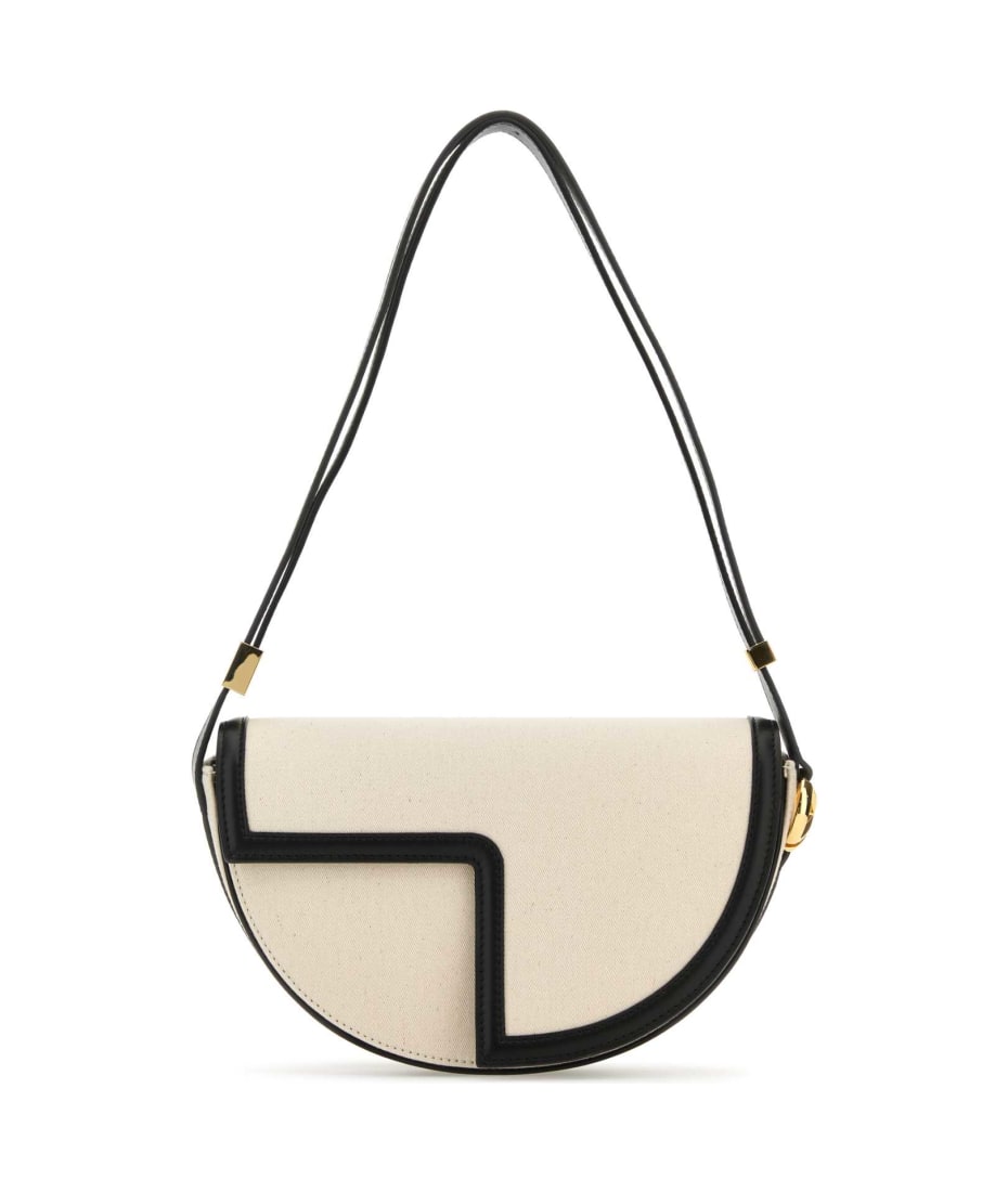 ショルダーバッグ・ポシェット PATOU TWO-TONE CANVAS AND LEATHER LE PATOU SHOULDER BAG Two-tone Canvas And Leather Le Patou Shoulder Bag | italist