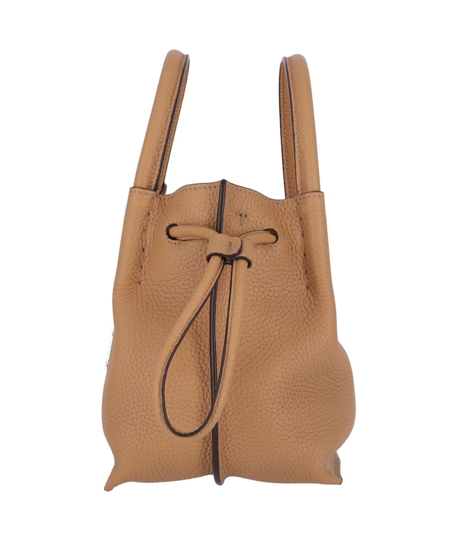 VIP.TOD'S SMALL BUCKET BAG IN SMOOTH LEATHER 関税送料込 Tod's Small Logo Bucket Bag | italist