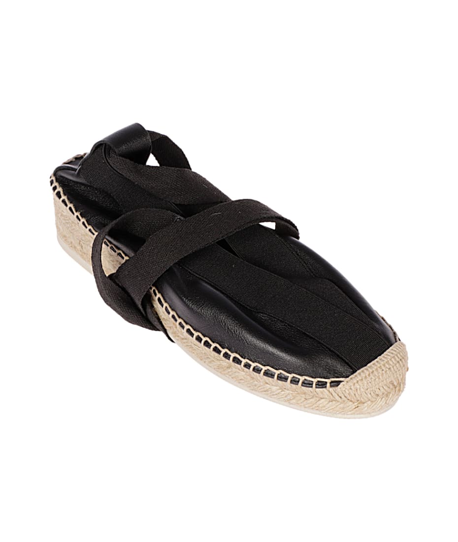 HEREU｜FLAT SHOES/LOAFERS (HORTA Black (WFR21HORT)) Hereu Horta Espadrille | italist