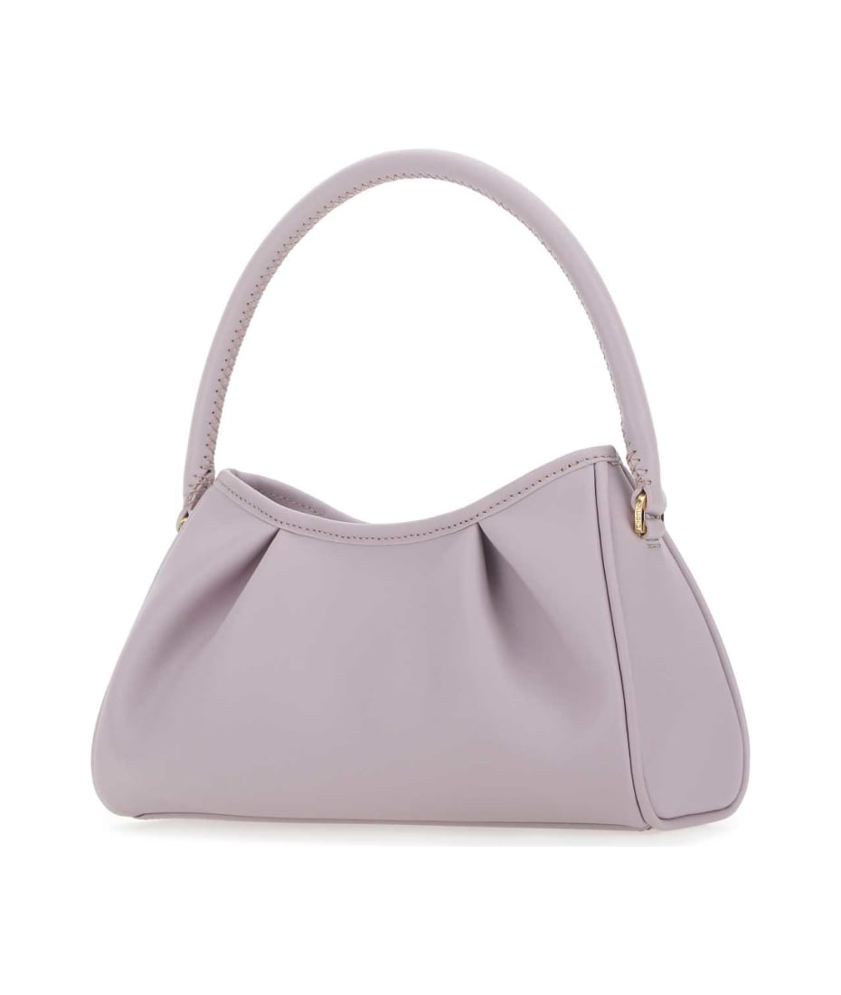 トートバッグ elleme lilac leather Dimple Moon shoulder bag Elleme Lilac Leather Dimple Moon Shoulder Bag | italist