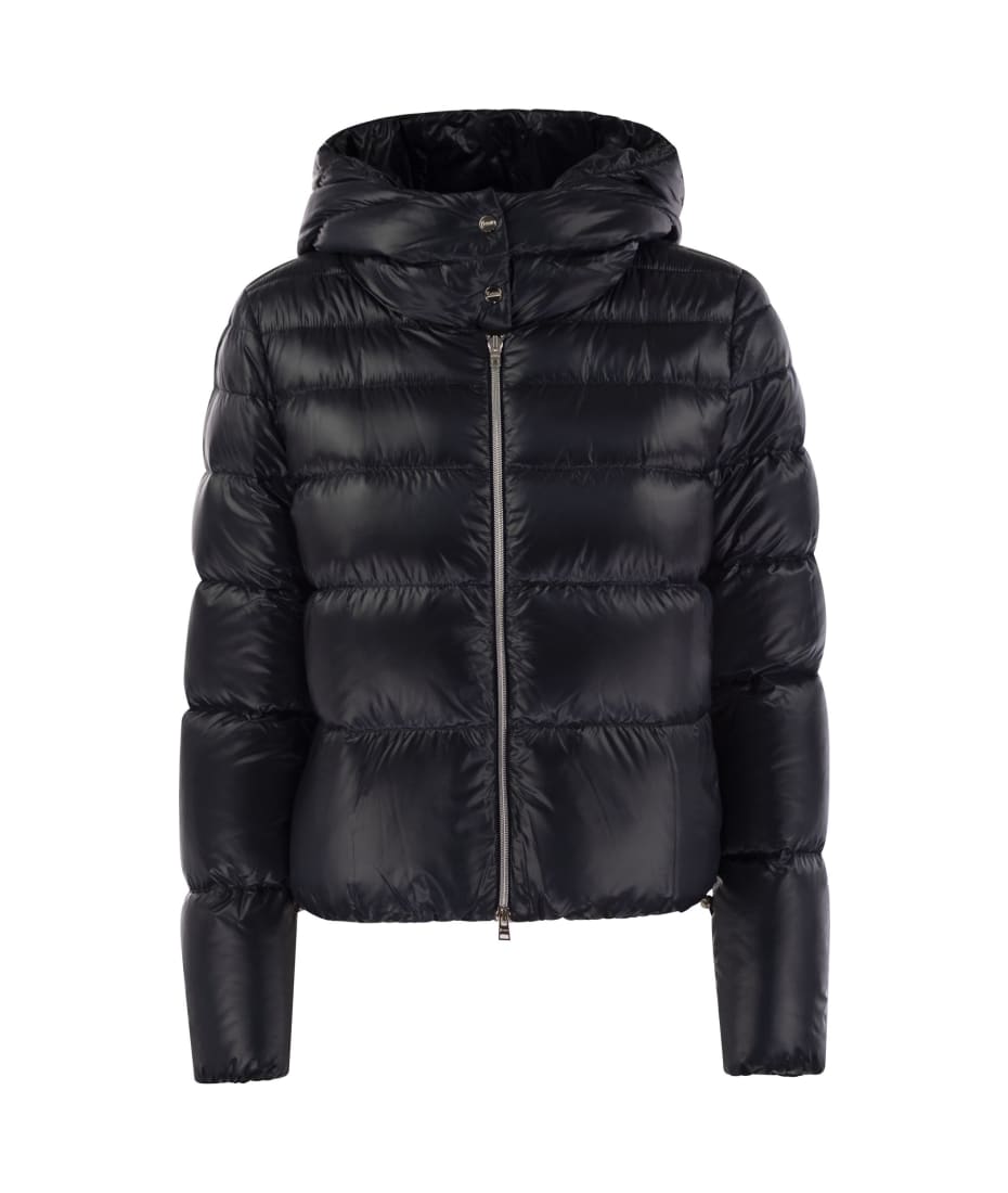 ジャケット Herno ULTRALIGHT BOMBER Bomber Jacket in Ultralight Nylon in Black | Herno