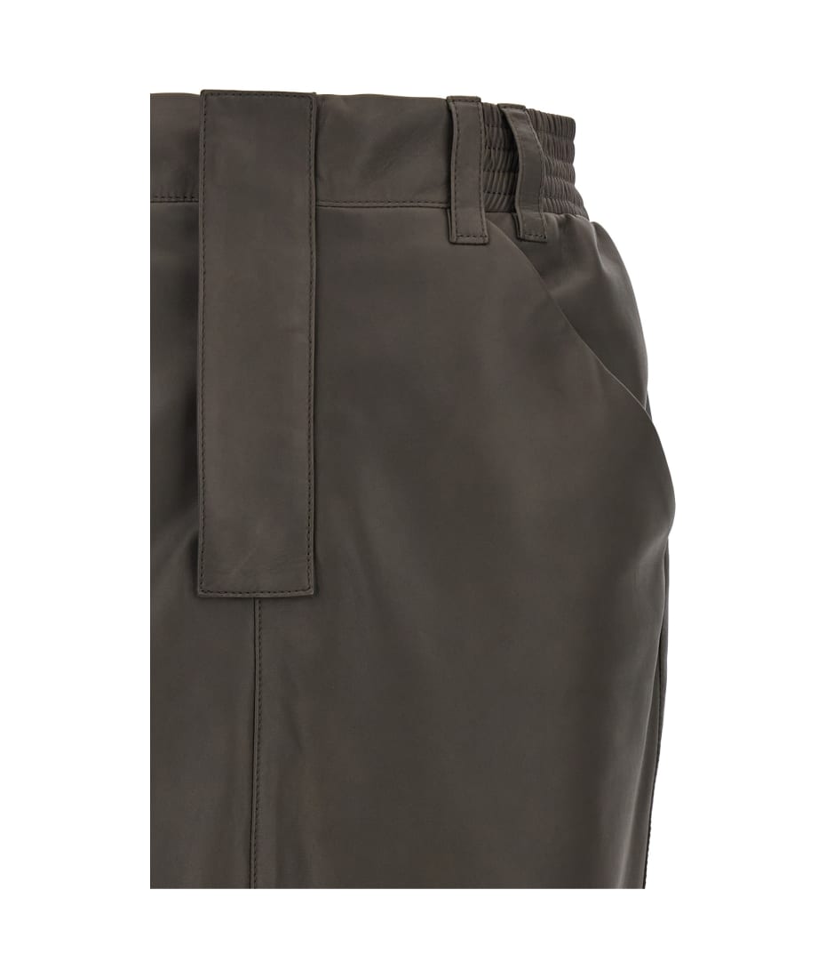 スカート SAINT LAURENT Women Skirts 803422YCEP21243 Gray SAINT LAURENT Women Mini Skirts 803422YCEP21243 GRAY (Saint