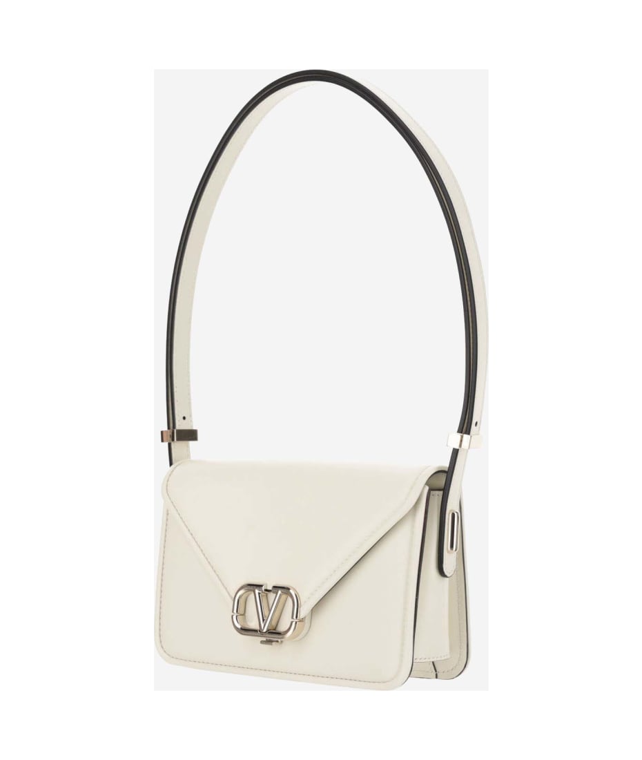 Valentino Leather Letter Shoulder Bag