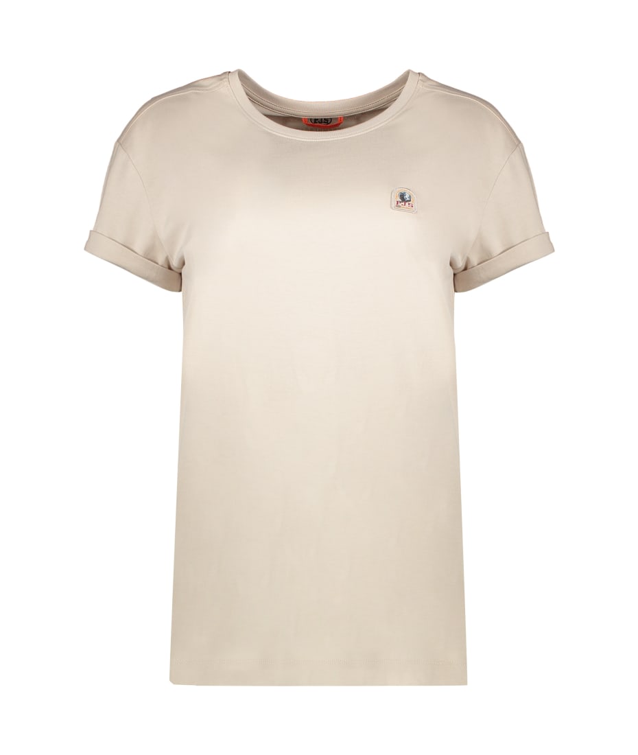 PARAJUMPERS｜SHORT-SLEEVED ROUND NECK T-SHIRTS (TRACK TE Parajumpers Track Tee | Off White | PMFLETS11-505