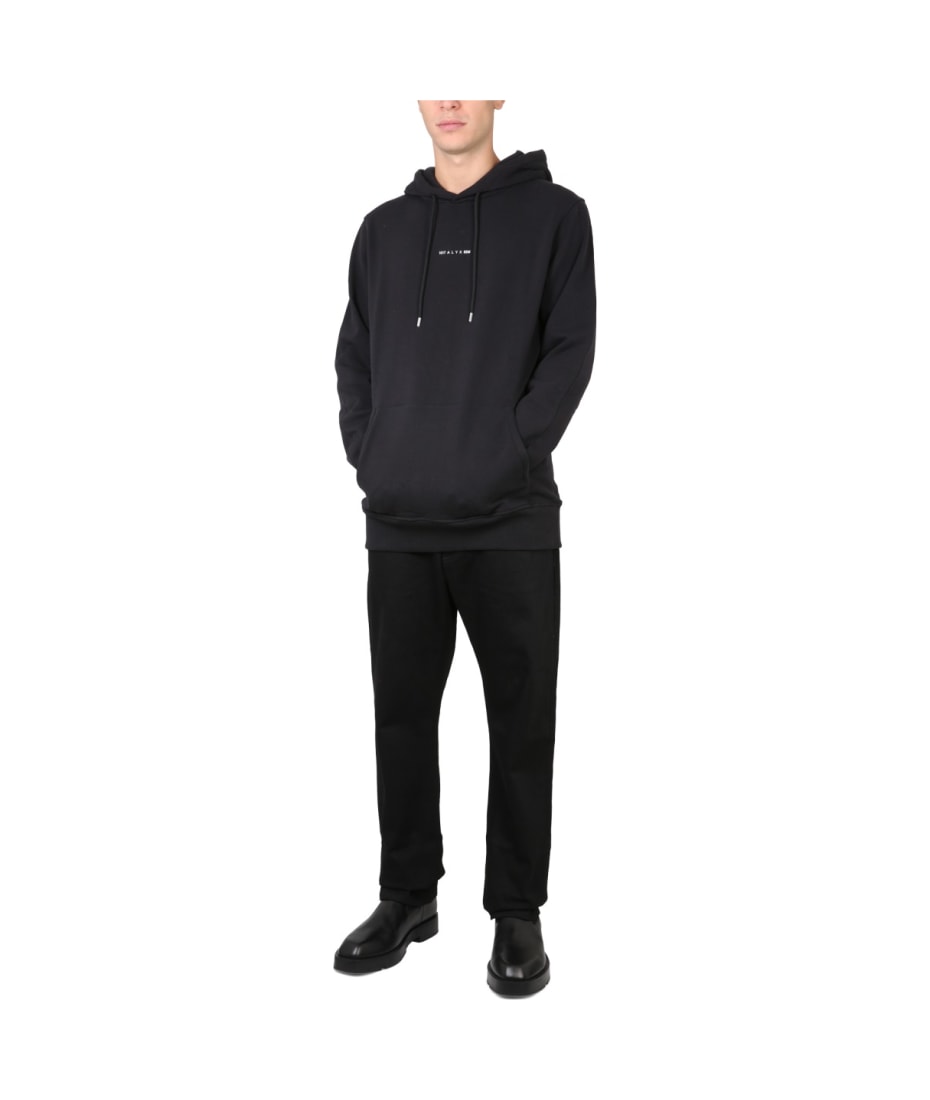 セール☆【1017 ALYX 9SM】FELPA IN COTONE CON STAMPA LOGO 1017 ALYX 9SM Felpa Con Stampa Logo | italist