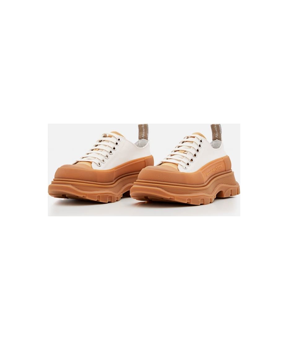 Alexander McQueen Tread Slick Lace-up Sneakers | italist