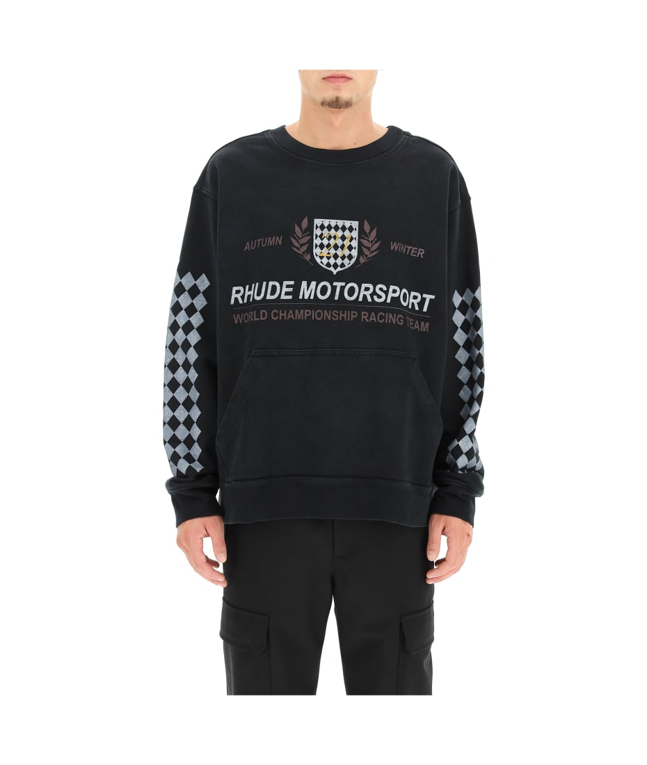Rhude Motor Crest Print Sweatshirt | italist