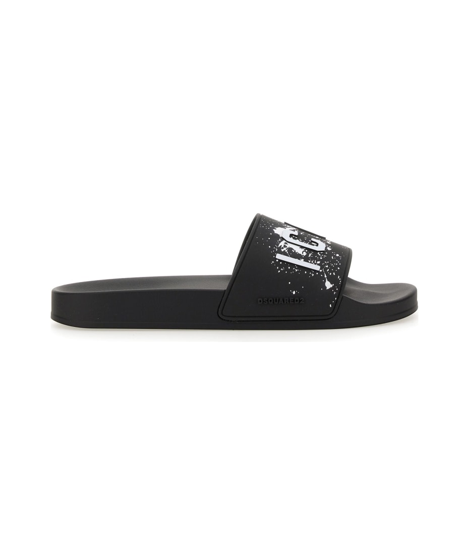 Dsquared2 Icon-embossed Slip-on Pool Slides その他各種