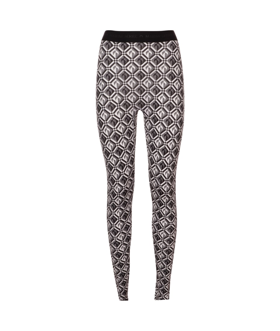 Marine Serre Moon Diamond Fuseaux Leggings -recycled- | italist