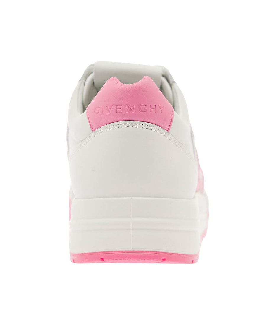 Givenchy white & pink urban knots sneakers online