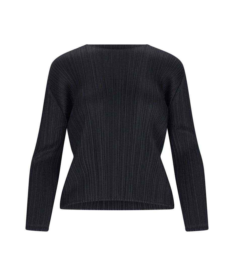 Pleats Please Issey Miyake 'monthly Colors September' Pleated Top