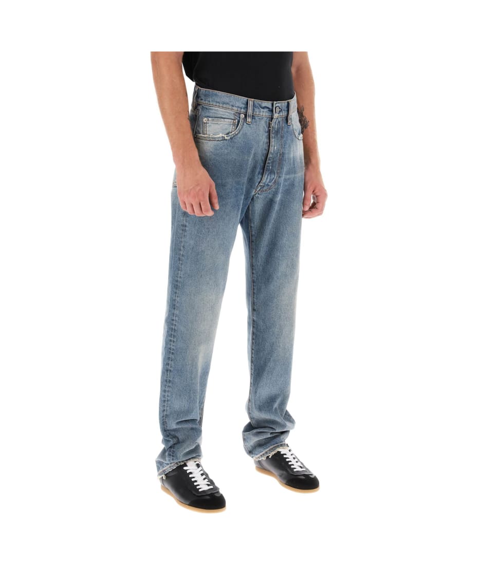 Maison Margiela Distressed Jeans Effect | italist