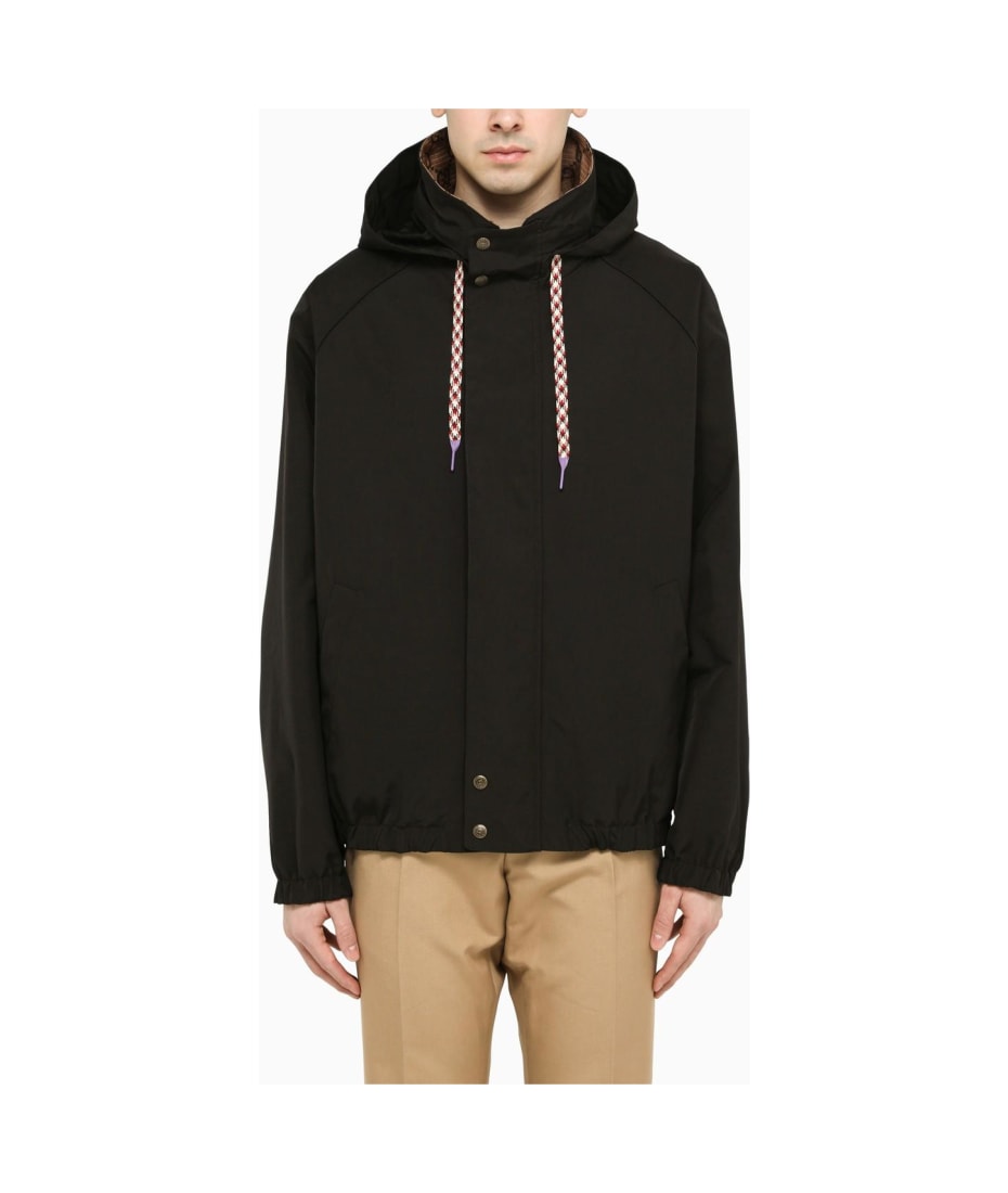 Gucci Black\/beige Reversible Jacket | italist