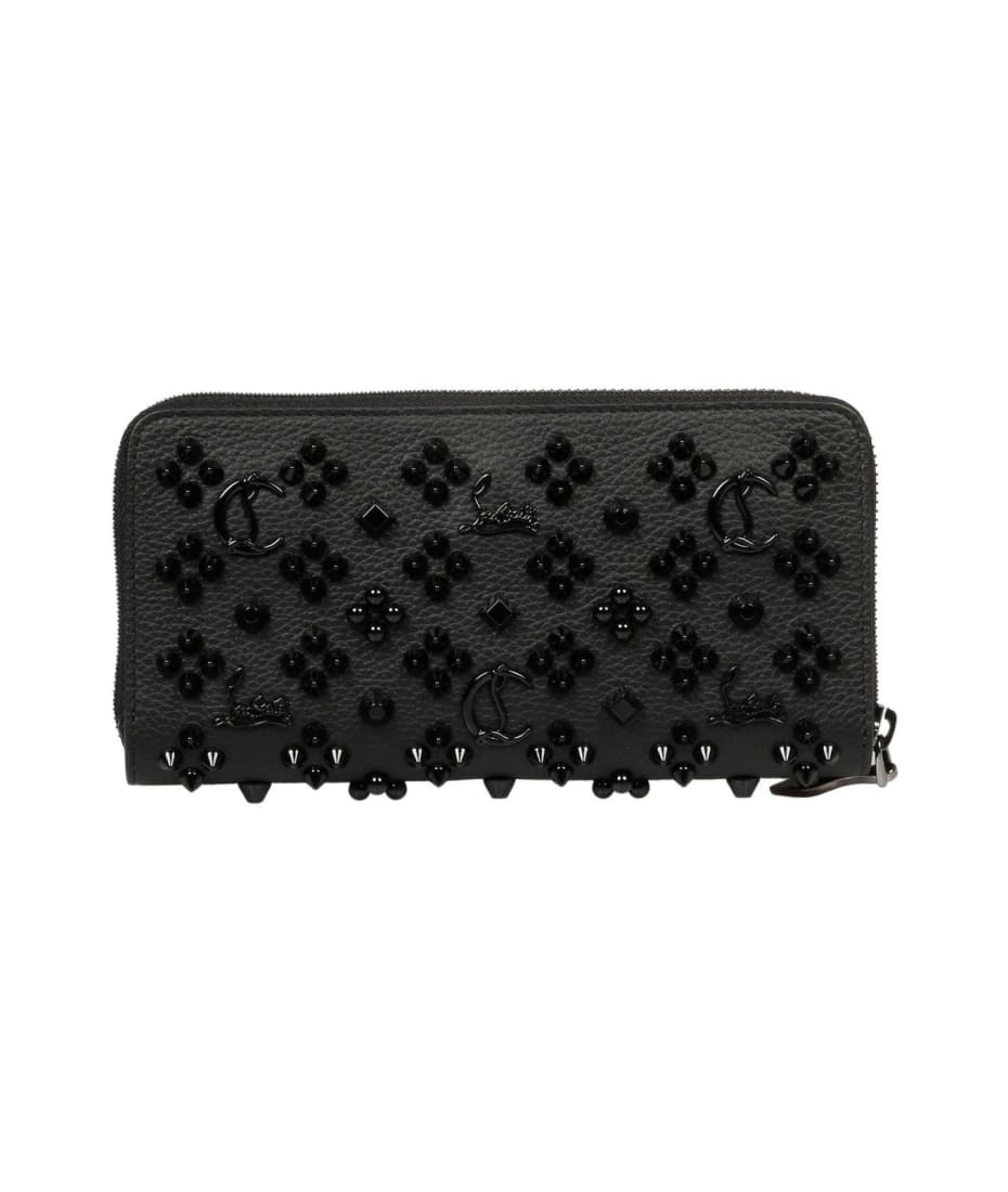 Christian louboutin discount wallet rainbow studded