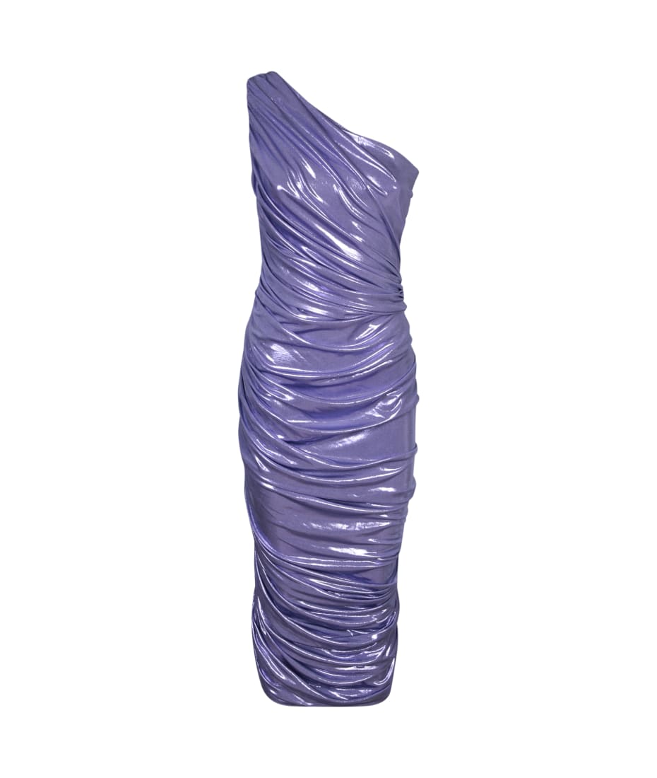 パーティードレス NORMA KAMALI ST2233 LM287 995 Dresses Purple DIANA MINI DRESS – Lilac – Norma Kamali