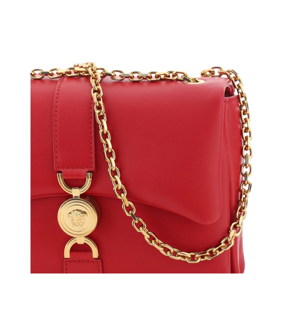 【関税&送料込】Versace Shoulder Lamb Leather Versace Shoulder Lamb Leather Bag | Shopbop