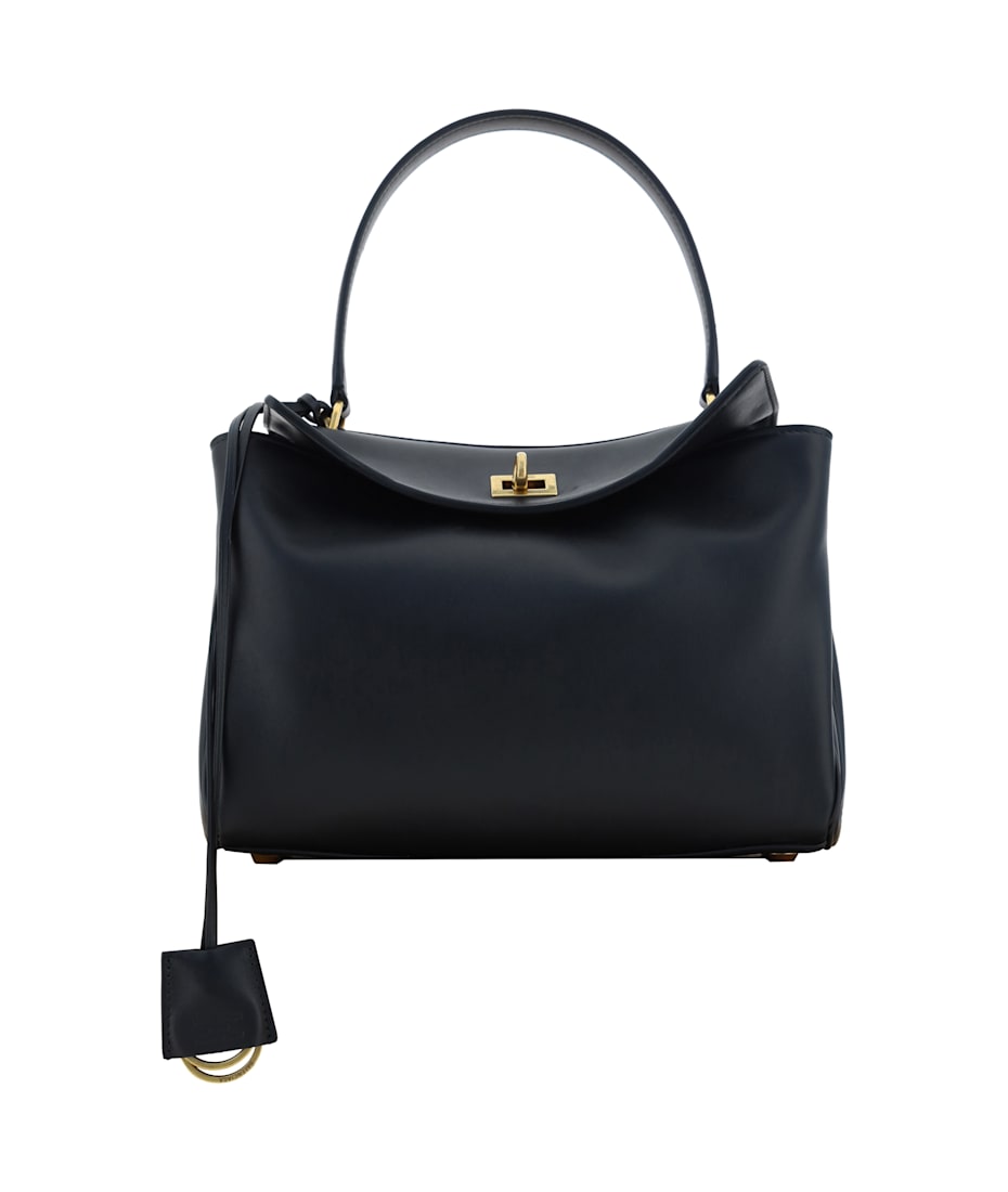 バレンシアガ Balenciaga Rodeo M Shoulder Bag Women's Rodeo Handbag Medium in Black | Balenciaga US