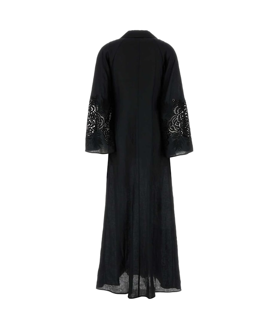 Max Mara Studio Black Linen Strano Dress | italist