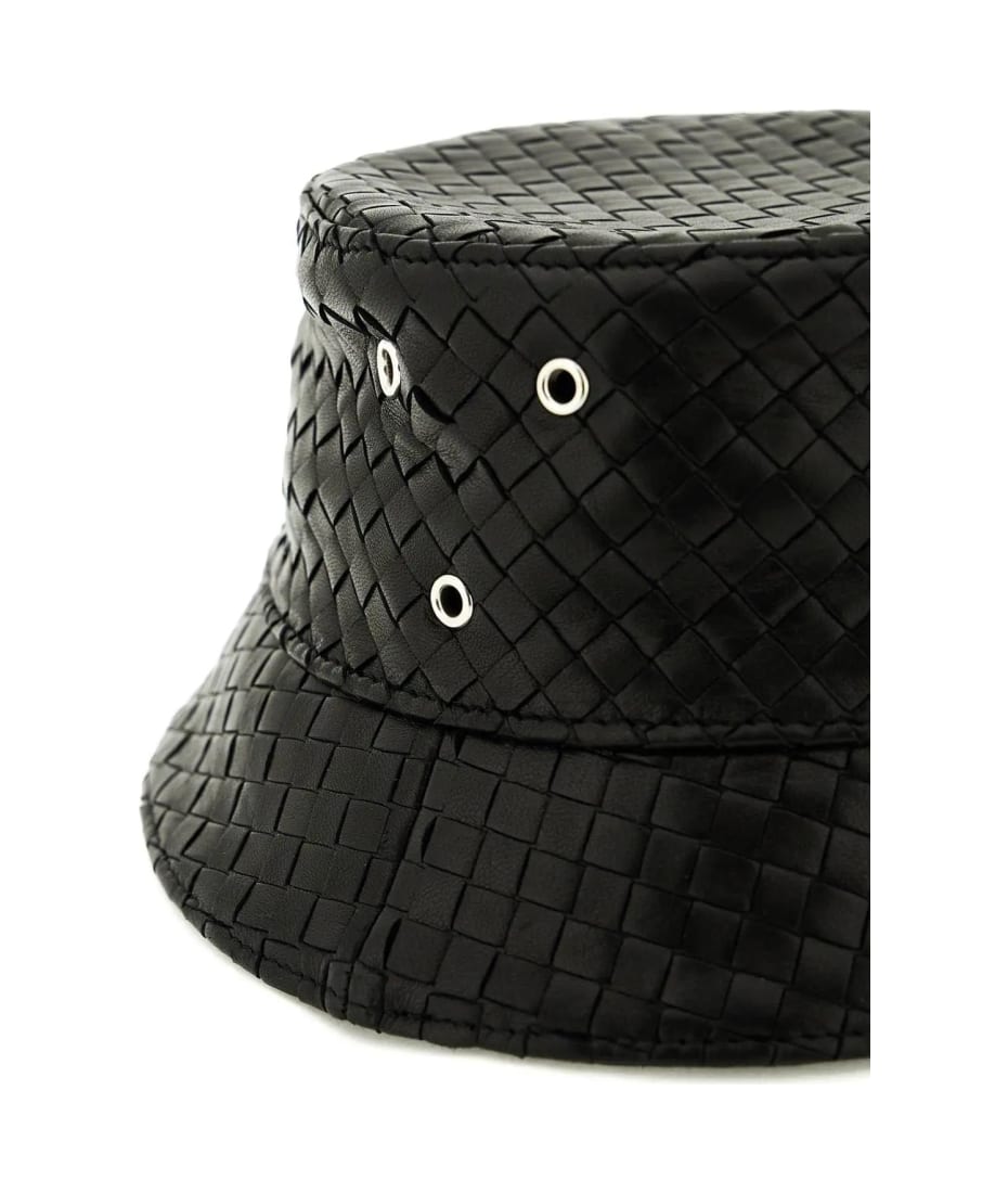 Bottega Veneta ブラック バケットハット BOTTEGA VENETA