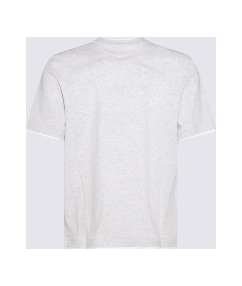 Brunello Cucinelli Grey Cotton T-shirt | italist
