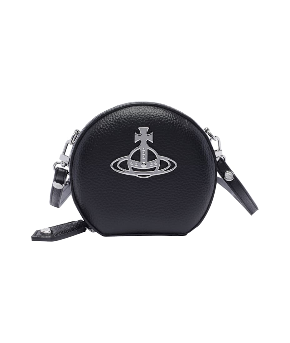 ★Vivienne Westwood★ Mini Round Crossbody Bag Black 5802000 Vivienne Westwood Mini Round Crossbody Bag | italist, ALWAYS