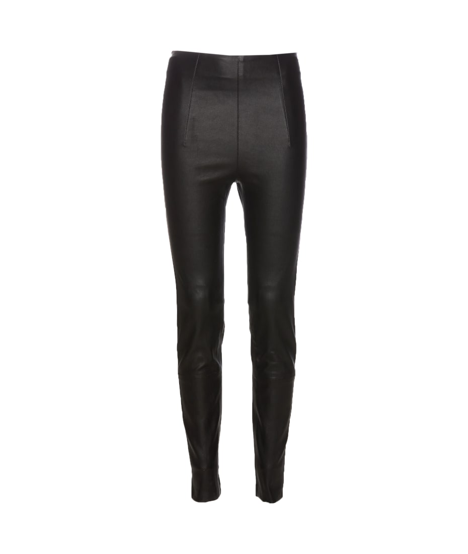 WOMEN - LEATHER LEGGING - BLACK – AMIRI